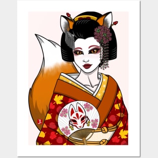 Kitsune Posters and Art